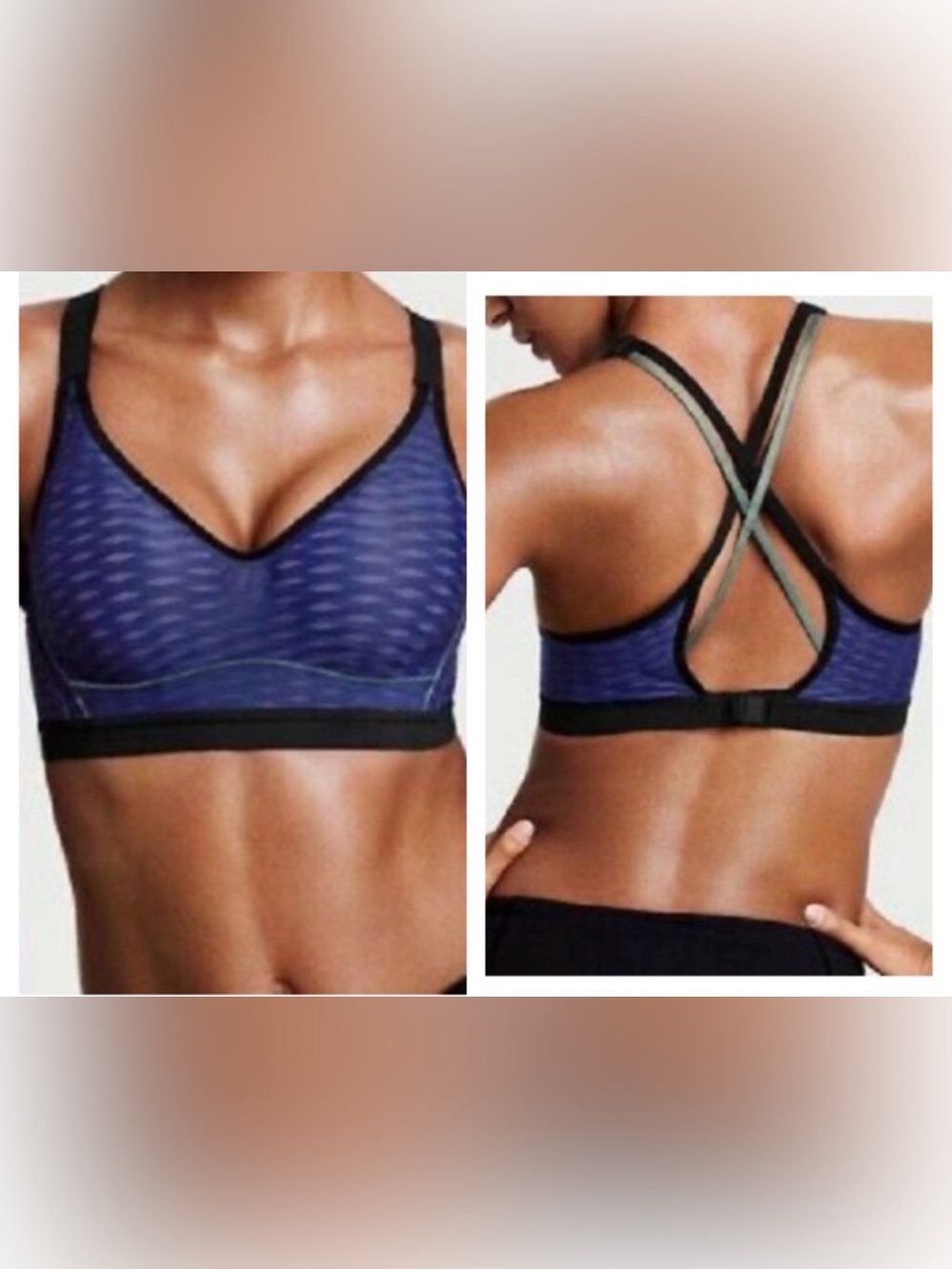 Victoria's Secret Navy Blue Padded Sports Bra